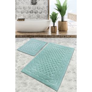 Bambi - Mint Mint Bathmat Set (2 Pieces)