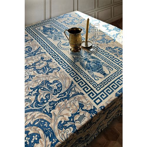 Blue Ethnic 135 x 200 Blue
White Tablecloth slika 5