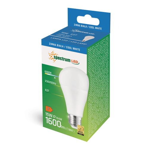 LED žarulja GLS E-27 230V 15W CW WOJ+14263 slika 3