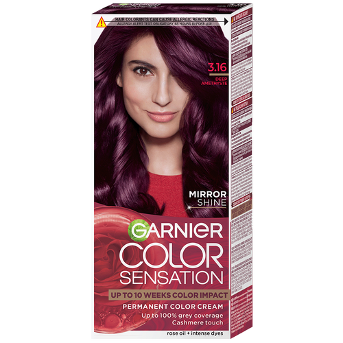 Garnier Color Sensation Boja za kosu 3.16 Deep amethyste slika 1