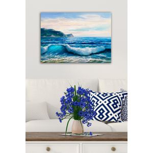 1007211319-5070 Multicolor Decorative Canvas Painting