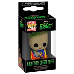 Pocket POP Privjesak Marvel I am Groot - Groot s Čipsom od Sira