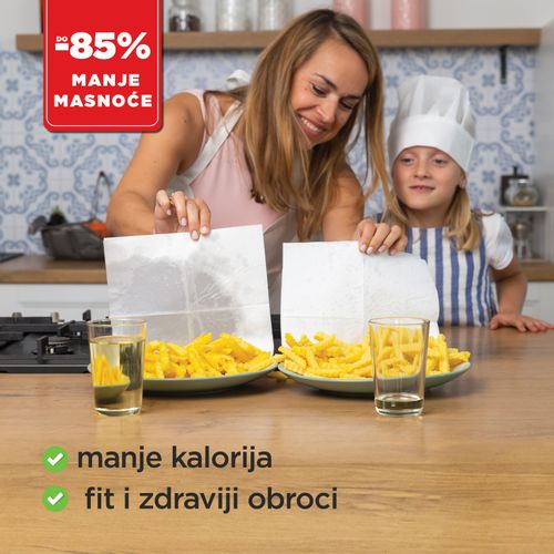 Friteza na Vruć vazduh Rosmarino Infinity XL PRO II - 5,5 L slika 4