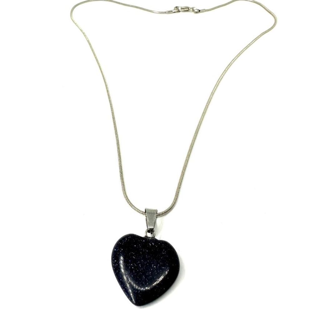 Poludrago kamenje Ogrlica Heart - Moon River slika 2