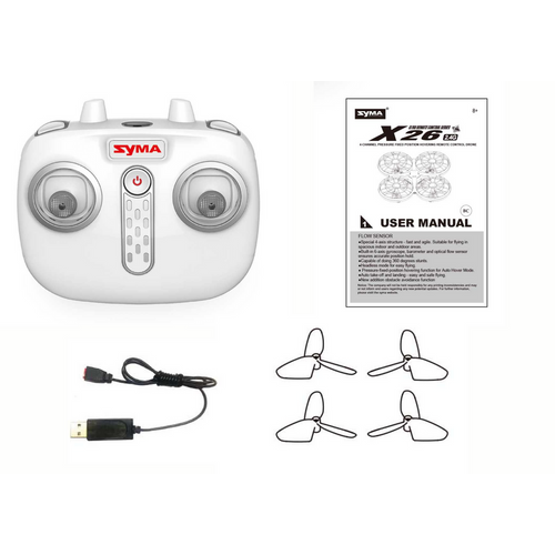 RC dron - X26 SYMA - Crna boja slika 2