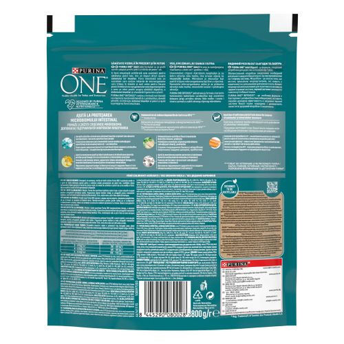 PURINA ONE® ADULT Bogata lososom, 8x800g slika 2