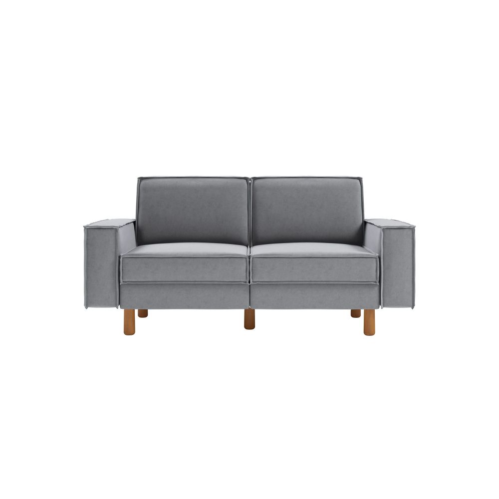 Dvosjed Sofa Sparrow 2 - boje: siva magla orah slika 2