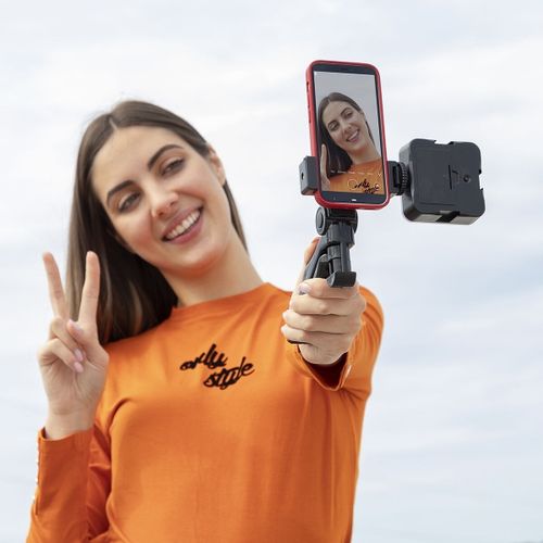 Komplet za vlogging sa svjetlom, mikrofonom i daljinskim upravljačem plodni innovagoods 6 dijelovi slika 6