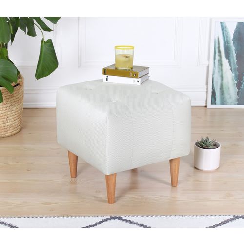 Tomp - Cream Cream Pouffe slika 2