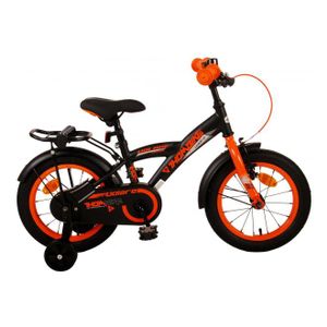 Volare dječji bicikl Thombike 14" crno-narančasti