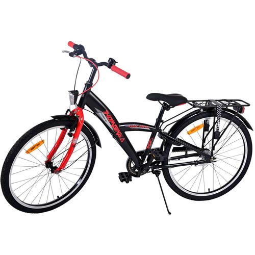 Dječji bicikl Volare Thombike 24" crno-crveni 3 brzine slika 10