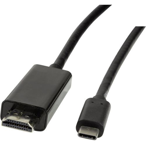 LogiLink USB-C® / HDMI adapterski kabel USB-C® utikač, HDMI A utikač 1.80 m crna UA0329  USB-C® Display kabel slika 5