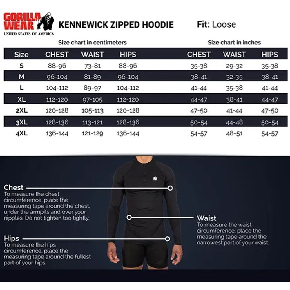 Gorilla Wear KENNEWICK Trenerka gornji dio, Siva slika 7