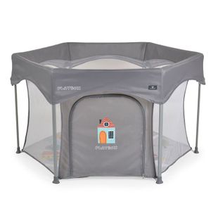 Cangaroo Ogradica za igranje ​​Playbox, Siva