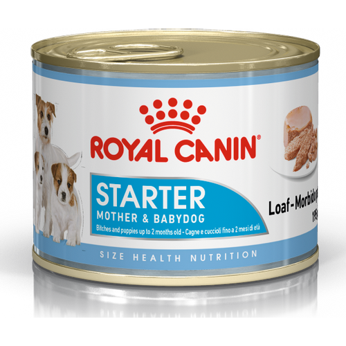 ROYAL CANIN SHN Starter Mousse, potpuna hrana za pse, namijenjena je štencima za odvikavanje od sisanja sve do kraja 2. mjeseca života te kujama tijekom zadnje trećine graviditeta i tijekom laktacije, 12x195 g slika 1