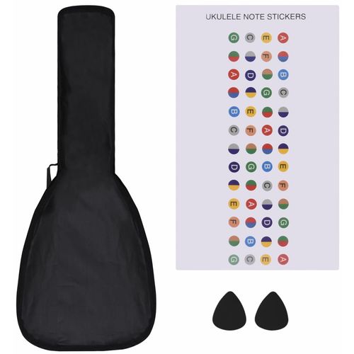 Set dječjeg ukulelea Soprano s torbom boja svijetlog drva 23 " slika 3