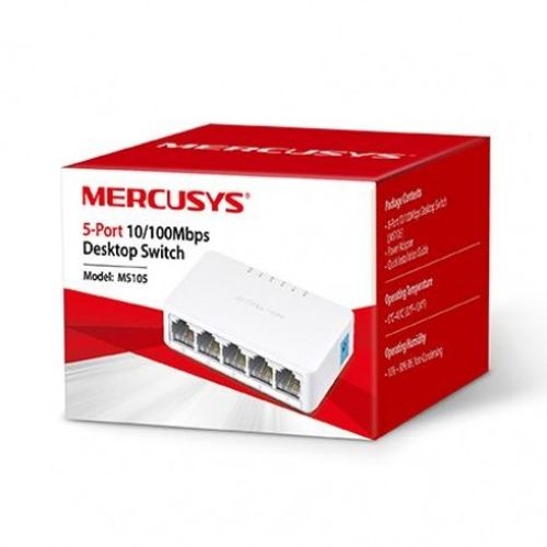 Mercusys MS105 Desktop Switch 5x10/100 slika 1