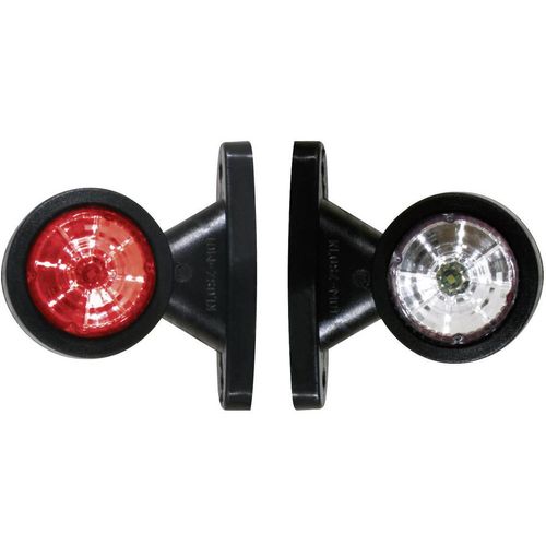 Fristom bočna svjetiljka za označavanje rubova  odsevno svjetlo desno, lijevo 12 V, 24 V crvena, bijela slika 1