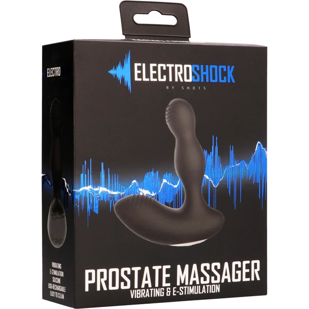 Vibracijski masažer prostate ElectroShock by Shots E-Stimulation slika 2