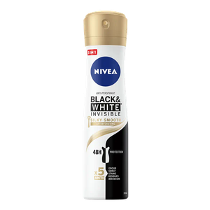 NIVEA Black & White Silky Smooth dezodorans u spreju 150 ml