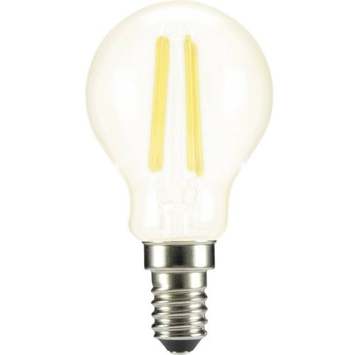 Sygonix STG4004clear LED  E14 oblik kapi 4 W = 37 W toplo bijela (Ø x D) 45 mm x 84 mm filament 1 St. slika 1