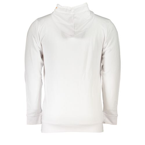 CAVALLI CLASS MEN'S WHITE ZIP SWEATSHIRT slika 2