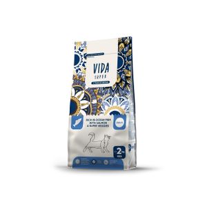 VIDA SUPER Suha hrana za odrasle mačke od ribe iz okeana sa lososom i super veggies, 2 kg