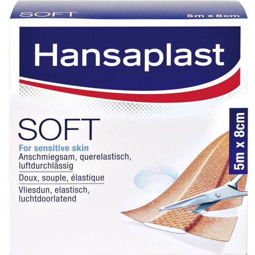 Hansaplast 1556527 Hansaplast SOFT žbuka (D x Š) 5 m x 8 cm slika 1