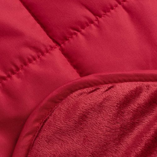 Dekorativni pokrivač Vitapur SoftTouch 4u1 - dark red 140x200 cm slika 5