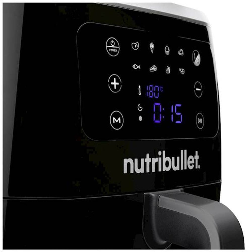 NUTRiBULLET CB NBA071B friteza na vrući zrak 1800-ih W premaz protiv lijepljenja, bez BPA slika 4