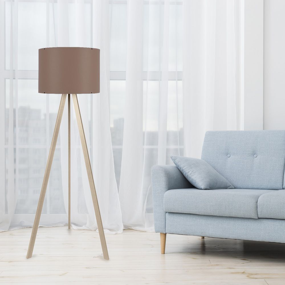 AYD-1207 Mink Krem Podna Lampa slika 1