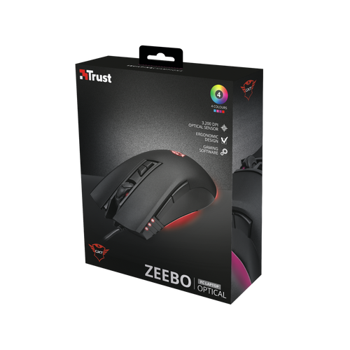 Trust gaming optički miš GXT121 Zeebo (23091) slika 6