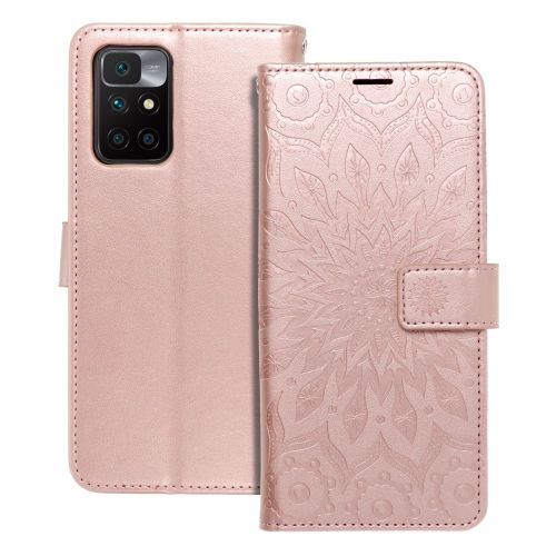 MEZZO Book case za XIAOMI Redmi 10 / 10 2022 mandala rose gold slika 1