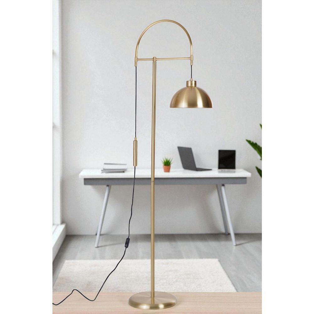 Opviq Podna lampa 821, zlatna slika 2