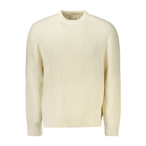 CALVIN KLEIN MEN'S WHITE SWEATER