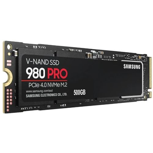 Samsung SSD 980 PRO 500GBNVMe M.2,PCIe Gen 4.0 x46900MB/s read,5000MB/s write slika 1