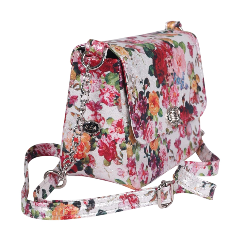 ILEA Ženska torba Army 21x15cm, Flowers slika 1