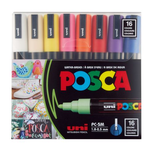 Uni pak marker Posca pc-5m 16/1  slika 2