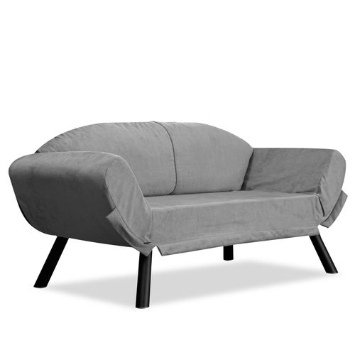 Atelier Del Sofa Dvosjed na razvlačenje, Sivo, Genzo - Grey slika 3