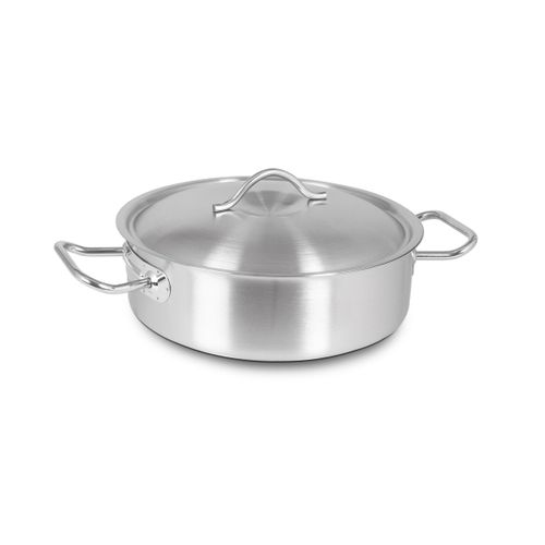 Kapp Šerpa Inox Plitka 18x9cm 2 L 30141809 slika 1