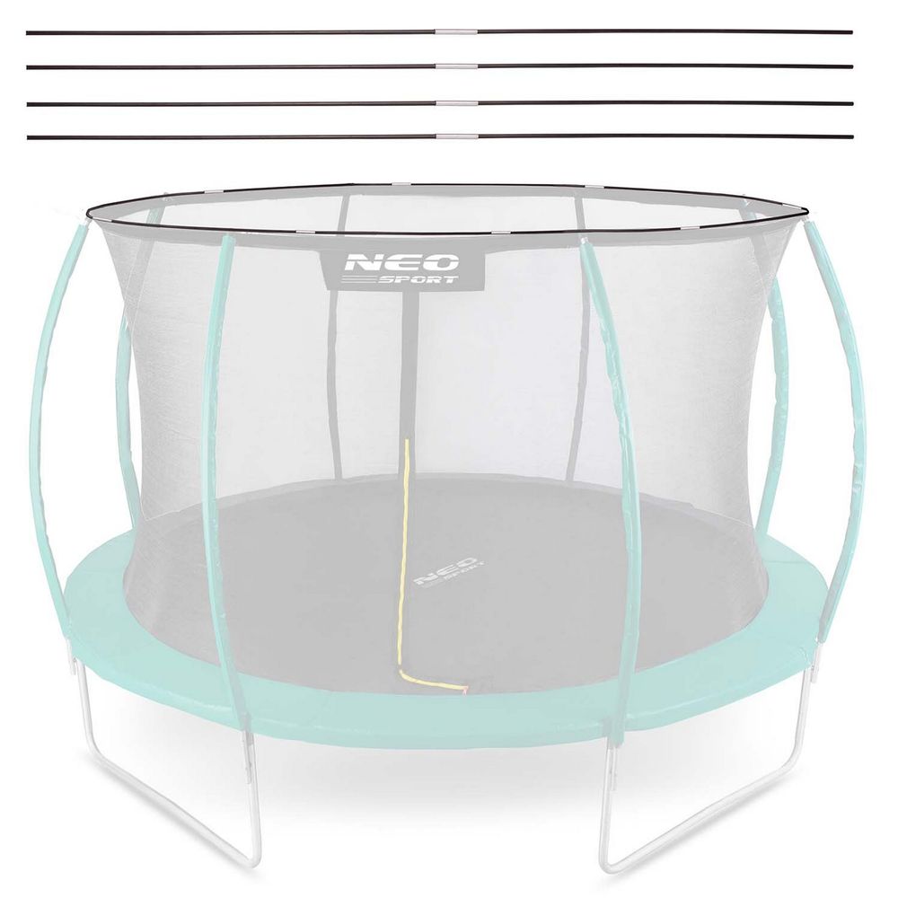 Mrežni prsten za trampolin tip c 252cm 8ft neo-sport slika 1