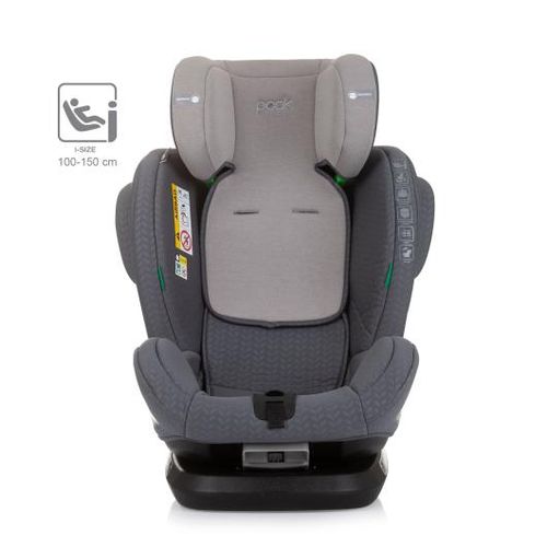 Chipolino autosjedalica  I-SIZE 40-150 cm ISOFIX 360 "PEAK" granite slika 3