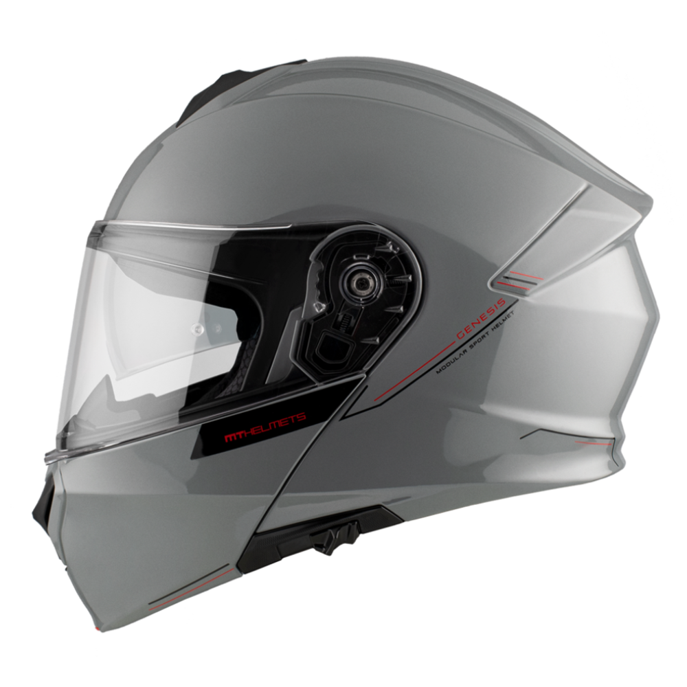 MT Helmets vizir za moto kacigu Genesis SV Solid A12 Gloss Grey slika 1