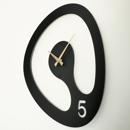 Wallity Ukrasni metalni zidni sat Amorph Metal Wall Clock - APS104 slika 3