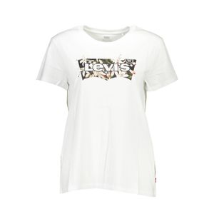 LEVI'S WHITE WOMEN'S SHORT SLEEVE T-SHIRT