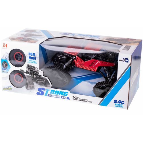 RC Rock Crawler 4x4 LHC012 automobil na daljinski 2in1 crveni slika 3