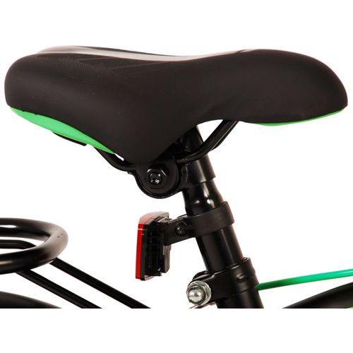 Volare dječji bicikl Thombike 12" s dvije ručne kočnice crno-zeleni slika 8