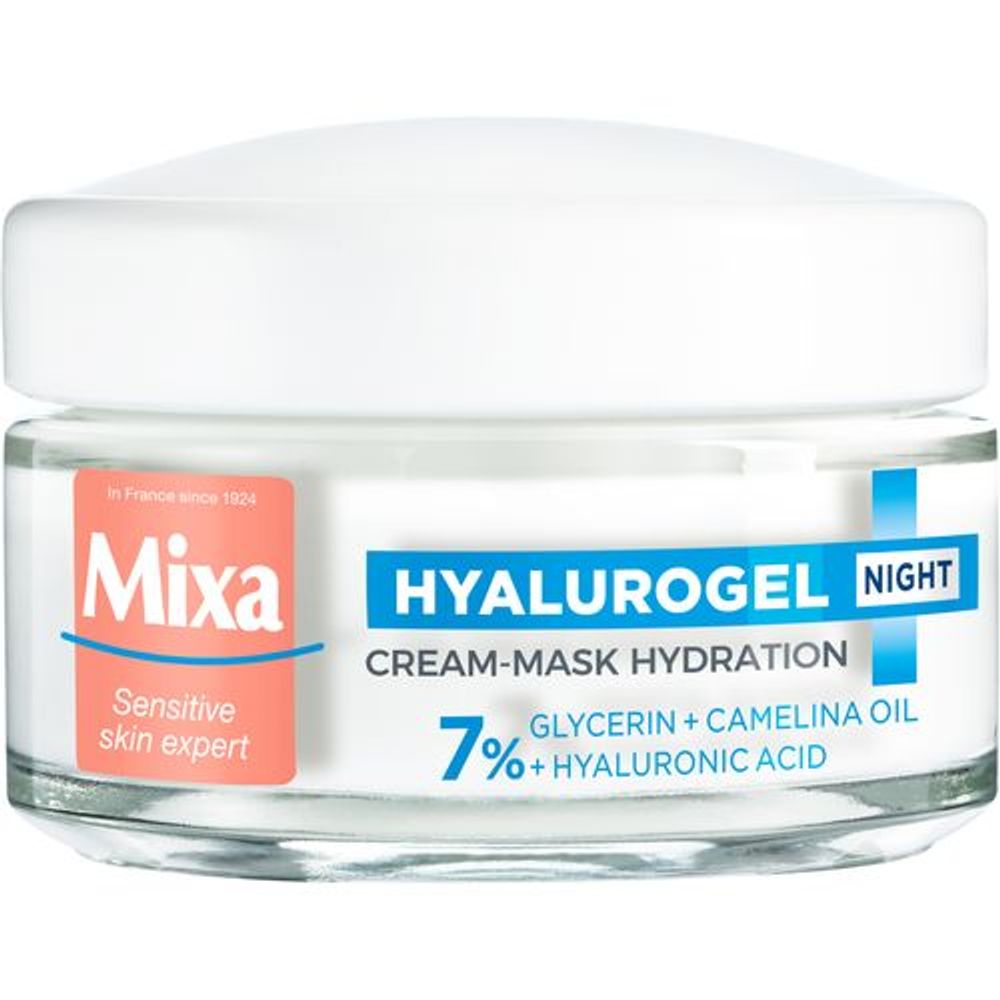 Mixa Hyalurogel Noćna krema za lice 50ml slika 1