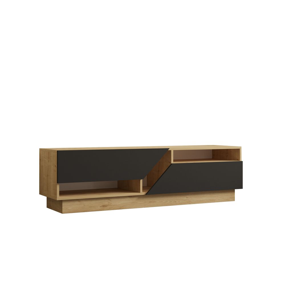 Yaprak TV komoda Sapphire, 160 cm, antracit slika 4