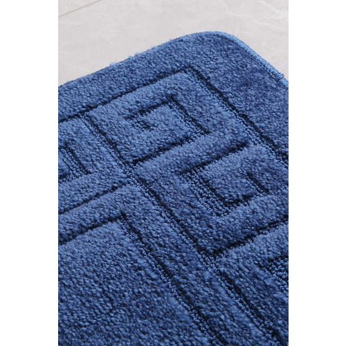 Ethnic Ps - Dark Blue Dark Blue Bathmat slika 2